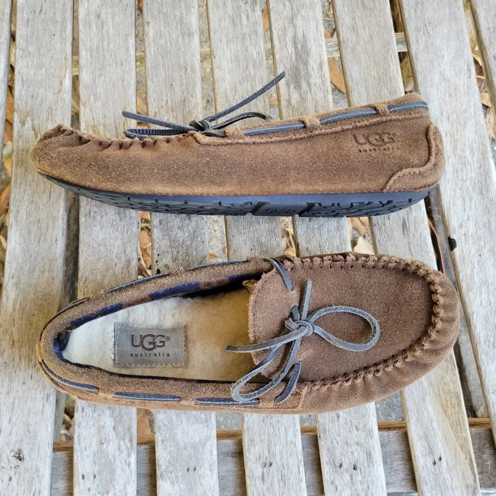 UGG Ryder Jungle Moccasins Suede Kids US 4